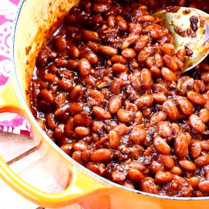 1 serving (168 g) BBQ Baked Beans Side