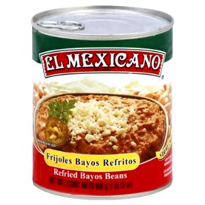 1 serving (168 g) Refried Beans