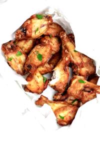 1 serving (17 g) Hot Wings - Breaded