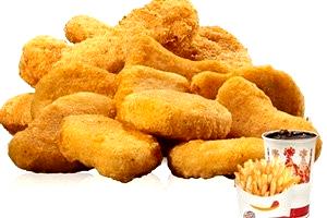 1 serving (170 g) BK Chicken Fries (12 Pieces)