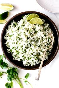 1 serving (170 g) Cilantro Lime Rice (Side)