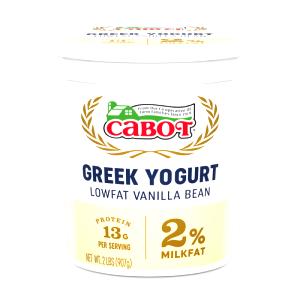 1 serving (170 g) Greek Yogurt Low-Fat Vanilla Bean