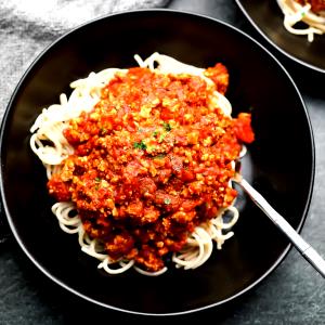 1 serving (170 g) Tofu Spaghetti Sauce