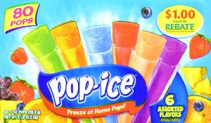 1 Serving 1.75 Fl Oz Pop Frozen Pop Ice