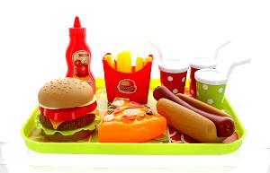 1 serving (177 g) All Beef Hot Dog Kids’ Meal with French Fries