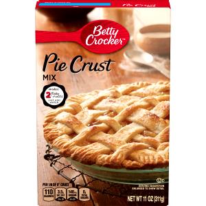 1 serving (18 g) Makes 4 Crusts Pie Crust Mix