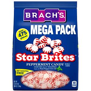 1 serving (18 g) Star Brites Cinnamon Starlight Mints Candy