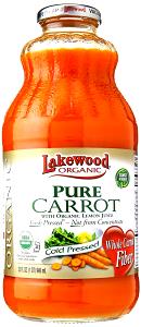 1 serving (180 ml) Pure Carrot Fresh Pressed Juice