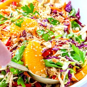 1 serving (185 g) Asian Chicken Salad (Small)