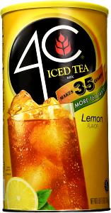 1 serving (19 g) Natural Lemon Iced Tea Mix