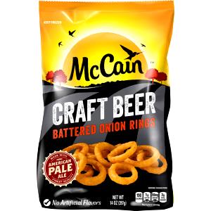 1 serving (190 g) Breaded Onion Rings