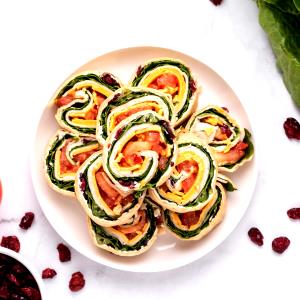 1 serving (194 g) Oven Roasted Turkey Pinwheels