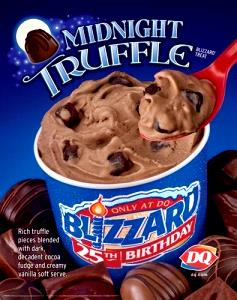 1 serving (196 g) Midnight Truffle Blizzard (Mini)