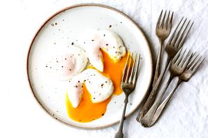 1 Serving 2 Eggs Poached