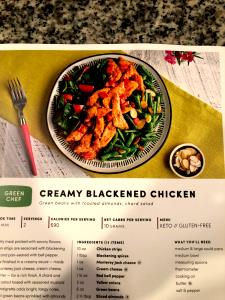 1 serving (2 oz) Blackened Chicken