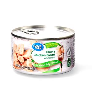 1 serving (2 oz) Chunk Chicken