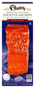 1 serving (2 oz) Cracked Pepper Wild Alaska Sockeye Salmon