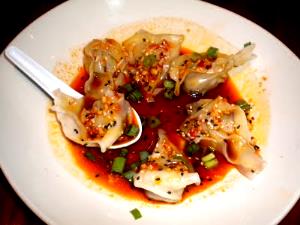 1 serving (2 oz) Flaming Red Wontons