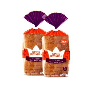1 serving (2 oz) Honey Wheat Loaf
