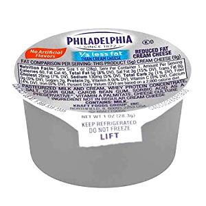 1 serving (2 oz) Lite Cream Cheese