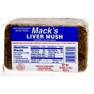 1 serving (2 oz) Livermush