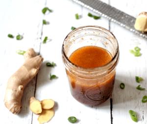 1 serving (2 oz) Low Fat Ginger Soy Dressing
