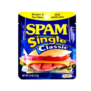 1 serving (2 oz) Spam with Cheese