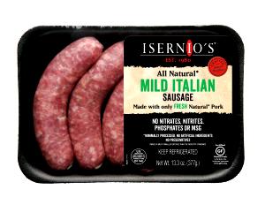 1 serving (2 oz) Sweet Italian Sausage