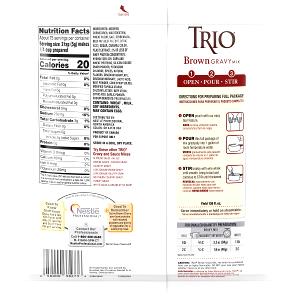 1 serving (2 oz) Trio