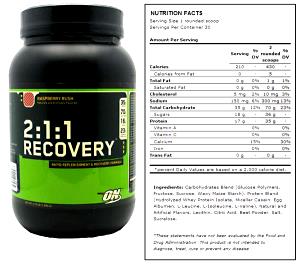 1 serving (20 oz) After-Workout Formula