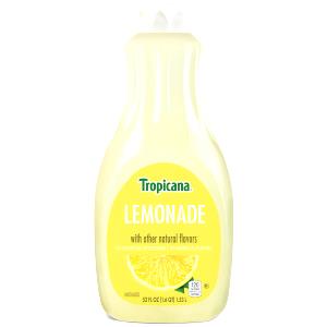 1 serving (20 oz) Tropicana Sugar Free Lemonade (20 oz)