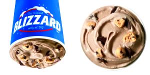 1 serving (204 g) Double Fudge Cookie Dough Blizzard (Mini)
