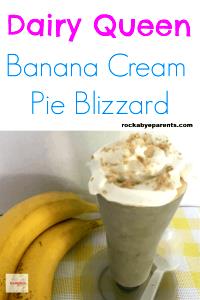 1 serving (209 g) Banana Cream Pie Blizzard (Mini)