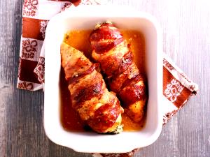 1 serving (209 g) Grilled Chicken Bacon & Swiss