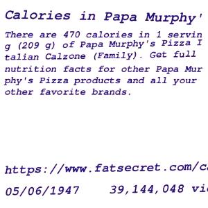 1 serving (209 g) Italian Calzone (Family)