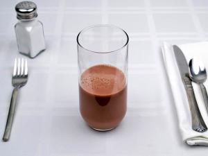 1 serving (213 g) Chocolate Milk 1% (Regular)