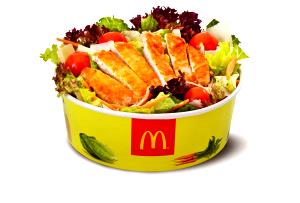 1 Serving (213.0 G) Caesar Salad , McDonald