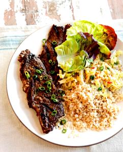 1 serving (215 g) Asian-Style Beef Short Rib