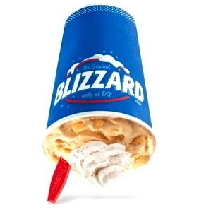 1 serving (216 g) Pumpkin Pie Blizzard (Mini)