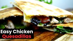 1 serving (220 g) Chick-n-Cheese Quesadilla