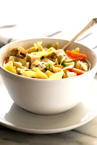 1 serving (227 g) Chicken Noodle Soup (Small)