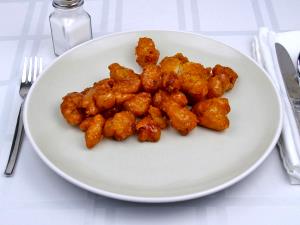 1 serving (227 g) Ericas Orange Chicken