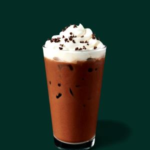1 serving (24 oz) Iced Peppermint Mocha (Venti)