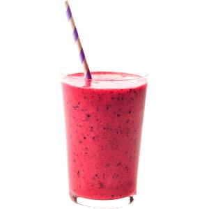 1 serving (24 oz) Righteous Red Premium Fruit Smoothie