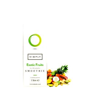 1 serving (24 oz) Simply Sunshine Exotic Fruit Smoothie
