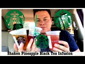 1 serving (24 oz) Teavana Shaken Pineapple Black Tea Infusion (Venti)