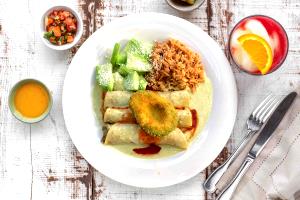 1 serving (241 g) Grass Fed Beef Enchiladas (Medium)