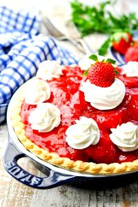 1 serving (246 g) Strawberry Supreme Pie