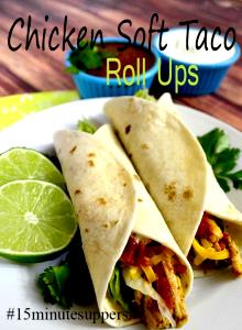 1 serving (2.5 oz) Chicken Taco Rollup
