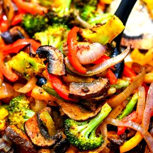 1 serving (2.5 oz) Fajita Vegetables